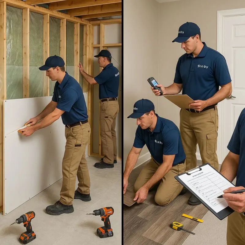 Repairs and Reconstruction process in Comfort, TX